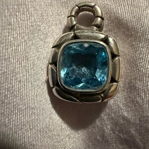 John Hardy Blue Topaz Pendant